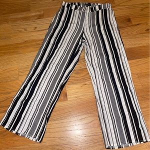 Kendall & Kylie Stripped Trousers